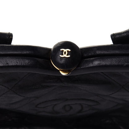 Chanel Lambskin Quilted Tassel Belt Bag Black 8 of 10