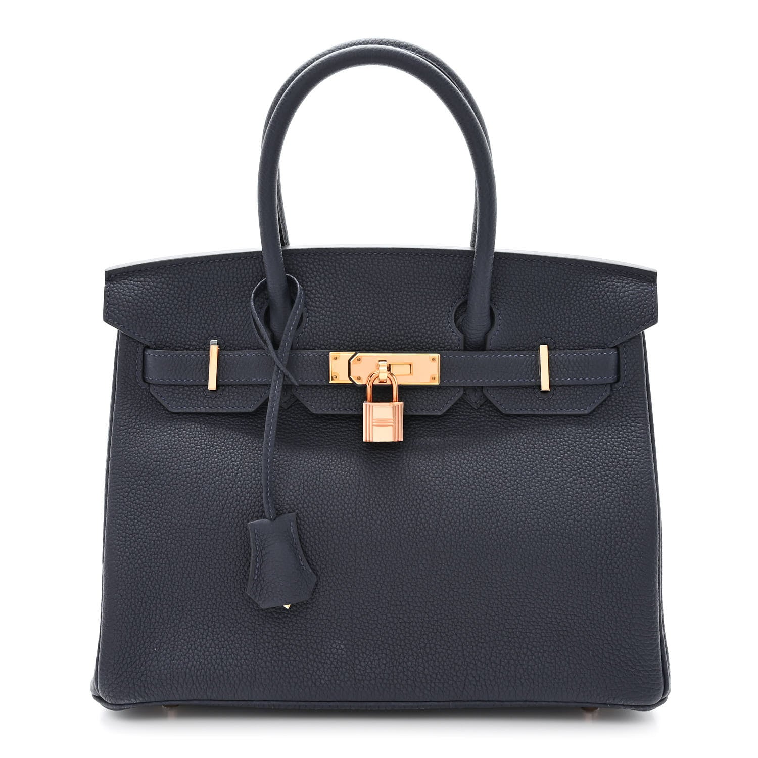 Hermes Togo Birkin 30 Bleu Nuit 1 of 12