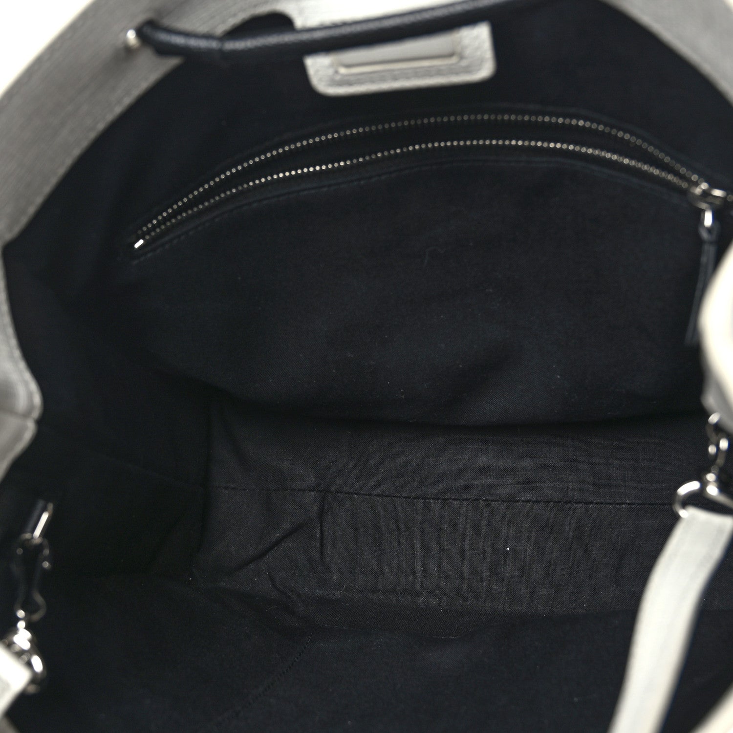 Balenciaga Calfskin Small Logo North South Shopping Tote White 7 of 11