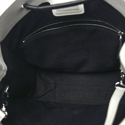 Balenciaga Calfskin Small Logo North South Shopping Tote White 7 of 11