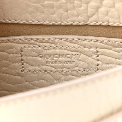 Givenchy Bullhide Mini Infinity Saddle Bag Off White 6 of 14