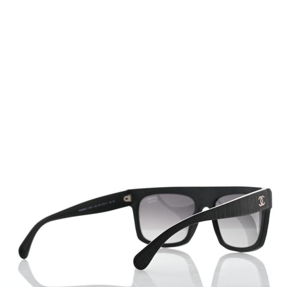 Chanel Polarized CC Sunglasses 5333 Matte Black 4 of 8
