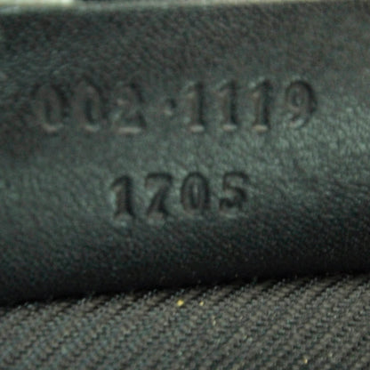 Gucci Monogram Canvas and Leather Tote Black 8 of 11