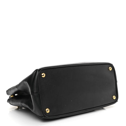 Prada Saffiano Medium Galleria Double Zip Tote Black 4 of 15