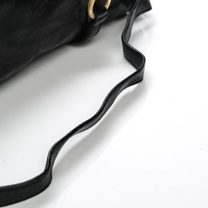 Miu Miu Vitello Lux Medium Bow Bag Nero Black 10 of 11