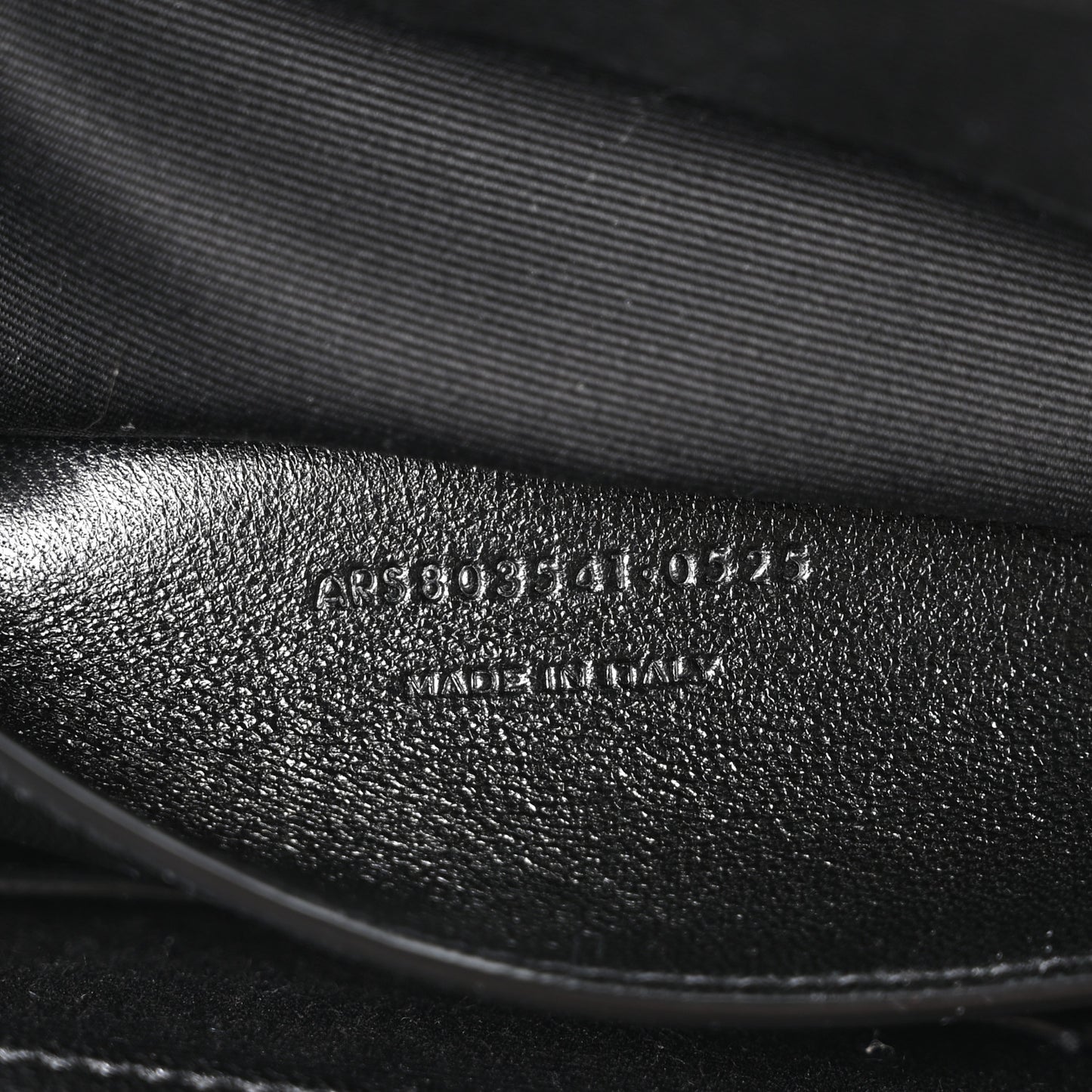 Lambskin Chevron Quilted Large LouLou Black