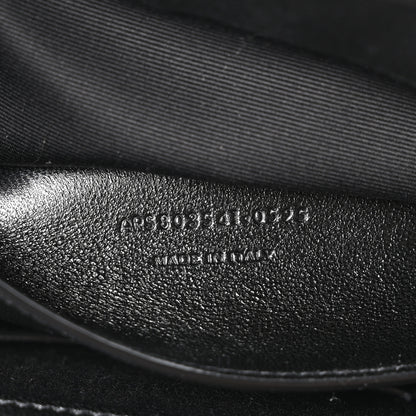 Saint Laurent Lambskin Chevron Quilted Large LouLou Black 8 of 11