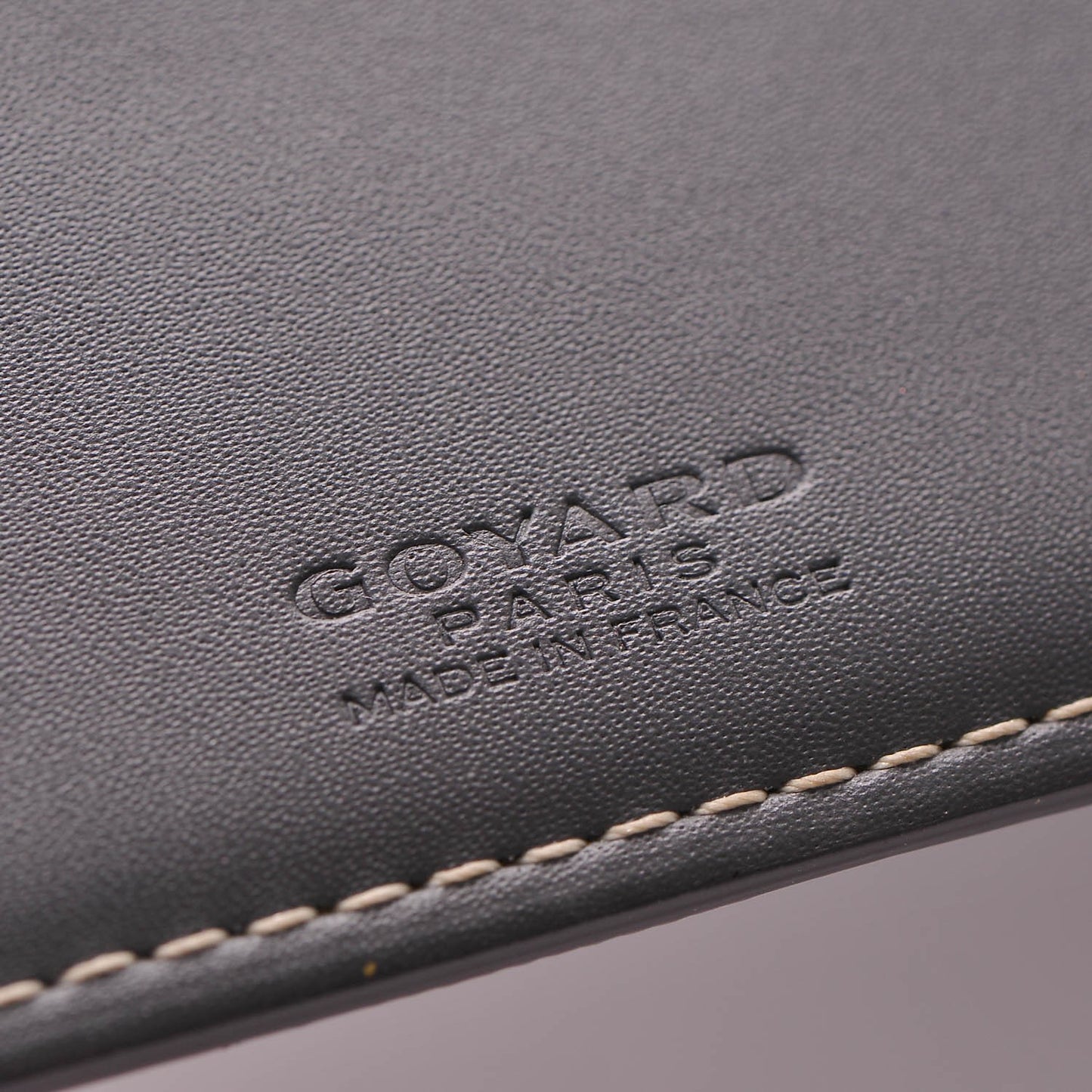 Goyardine Saint Florentin Bi-Fold Wallet Grey