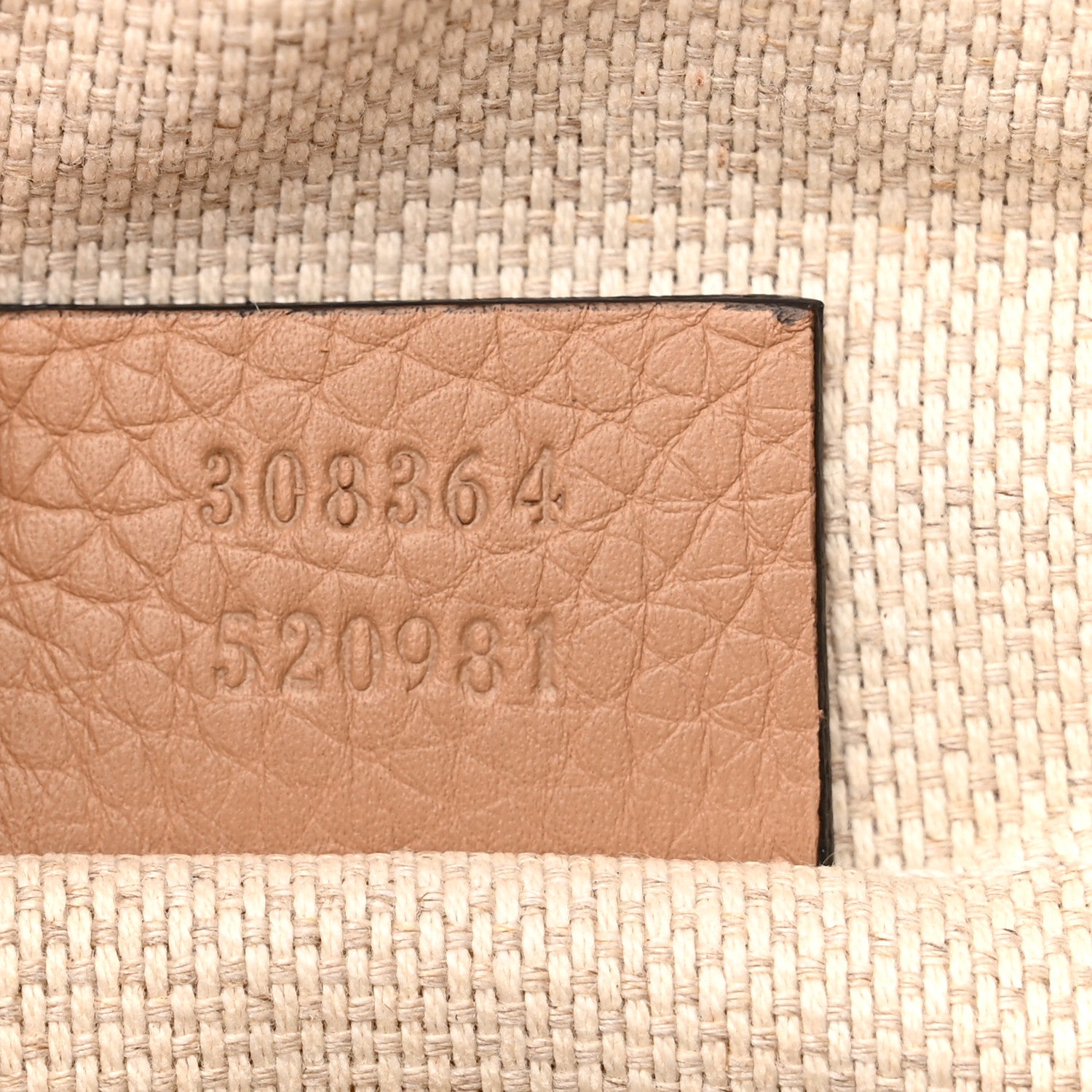 Gucci Pebbled Calfskin Small Soho Disco Bag Camelia 7 of 10