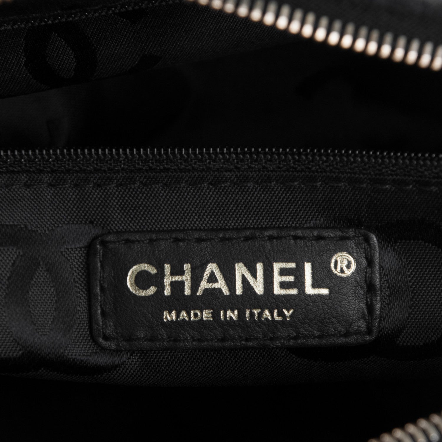 Chanel Wool Contrast Stitch Surpique Shoulder Bag Charcoal 6 of 7