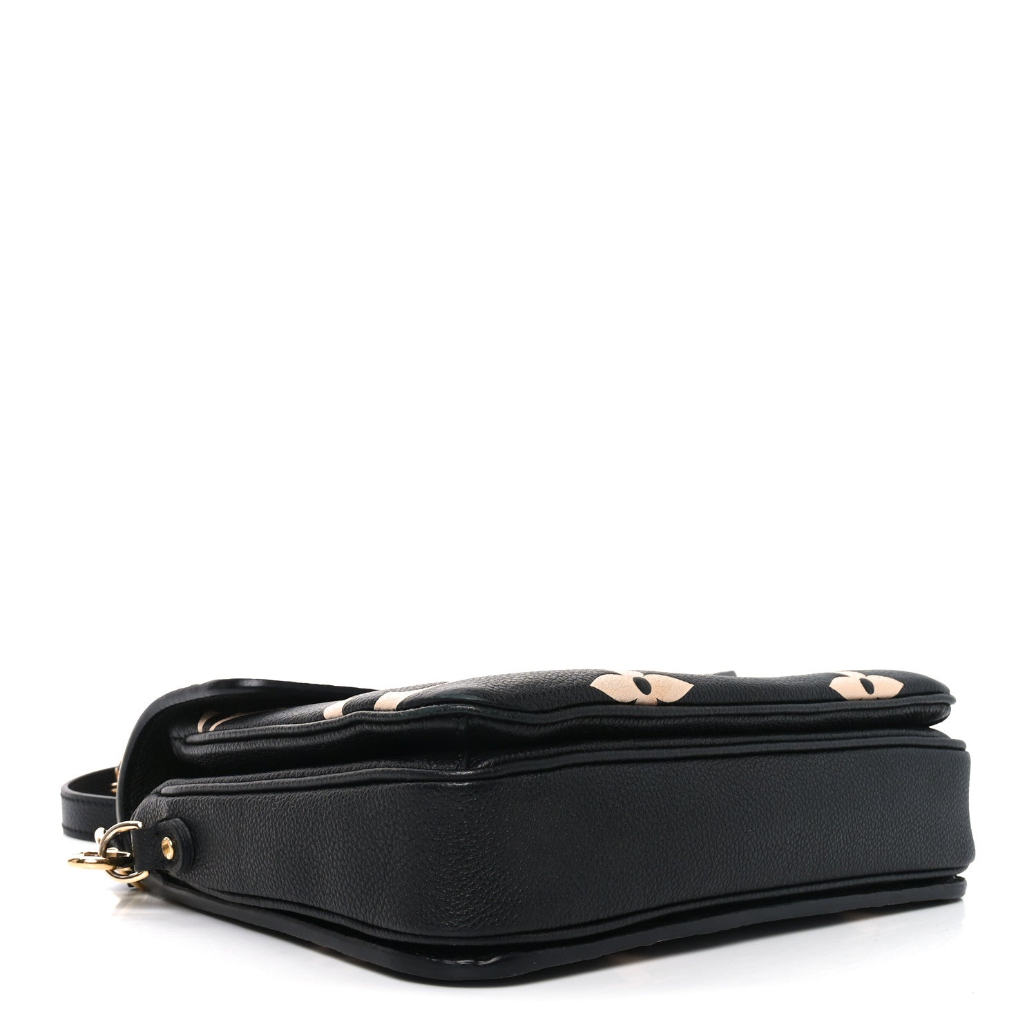 Louis Vuitton Empreinte Monogram Giant Pochette Metis Black Beige 4 of 10