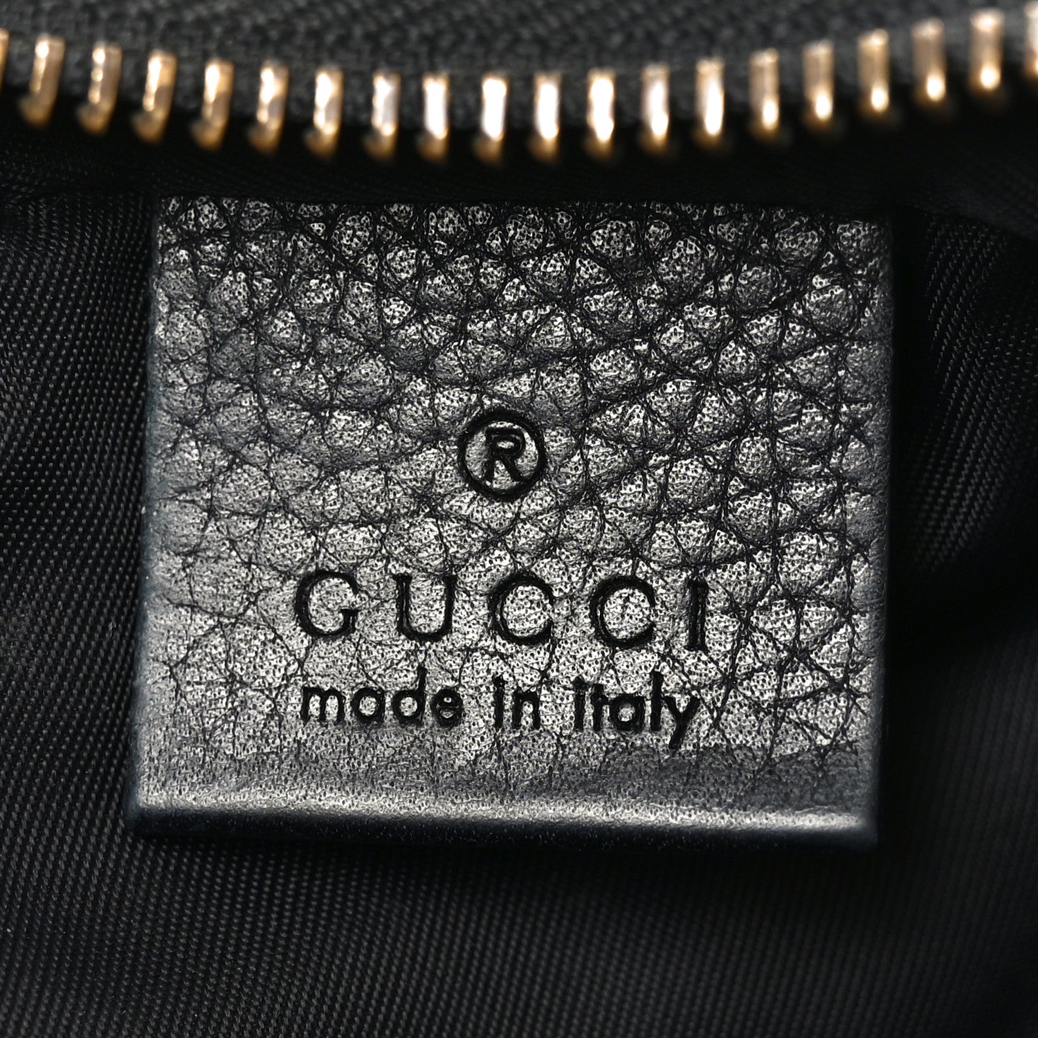 Gucci Pebbled Calfskin Mini Soho Disco Bag Black 6 of 11