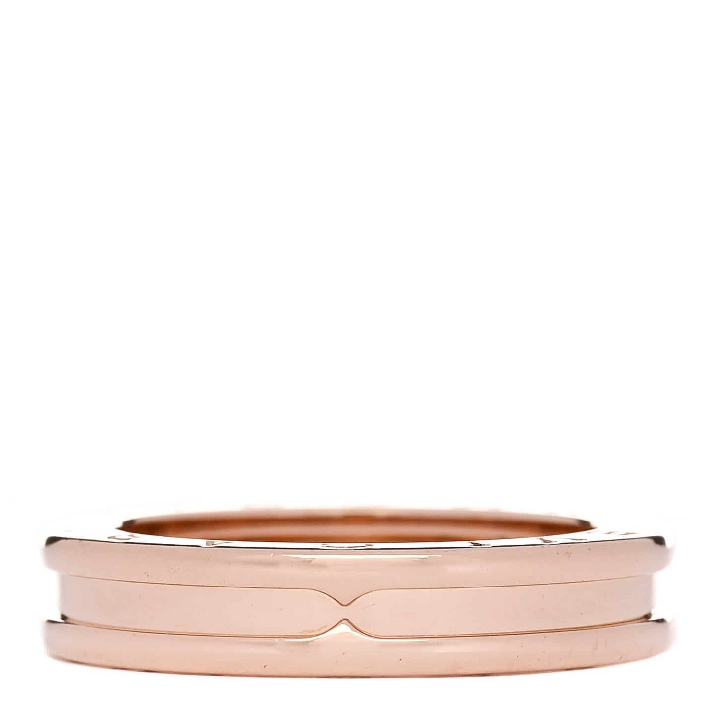 18K Rose Gold B.Zero1 One-Band Ring 57 8