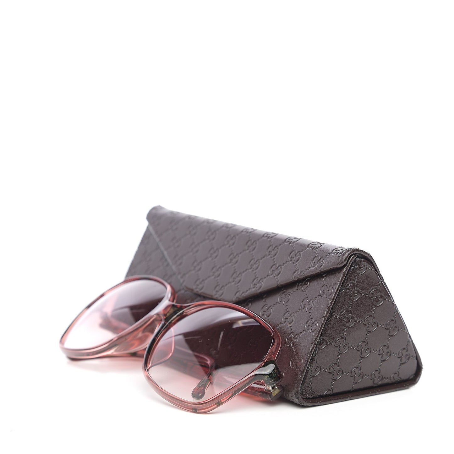 Round Floral Print Sunglasses GG3636 Pink