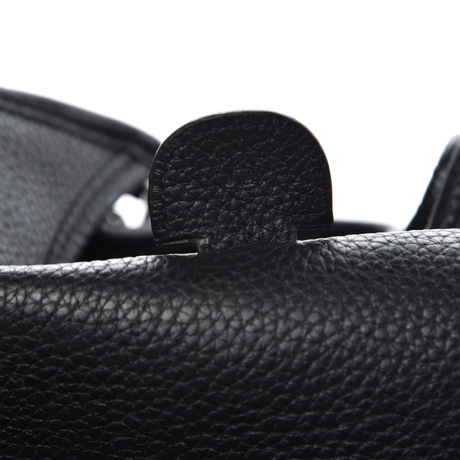 Hermes Taurillon Clemence Evelyne III GM Black 6 of 8