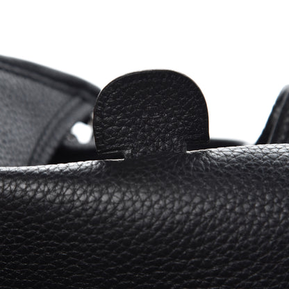 Hermes Taurillon Clemence Evelyne III GM Black 6 of 8