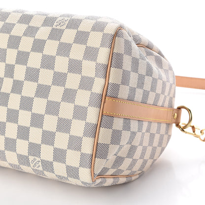 Louis Vuitton Damier Azur Speedy Bandouliere 30 9 of 9
