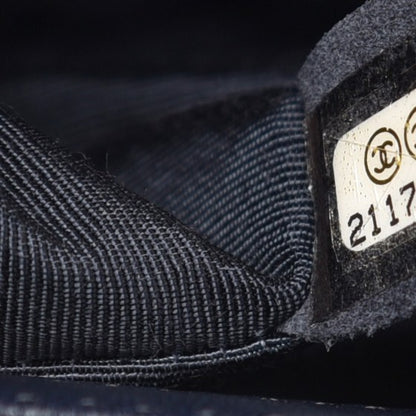 Chanel Lambskin Quilted Medium Boy Flap Dark Navy 7 of 8