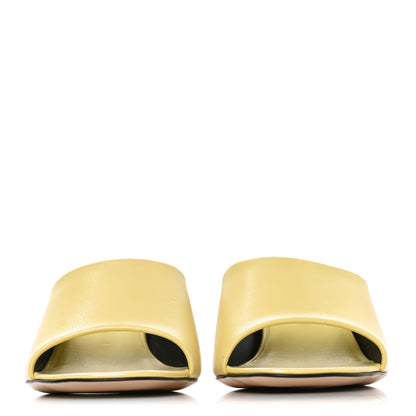 Gucci Malaga Kid Interlocking G Sandals 36.5 Banana 3 of 9