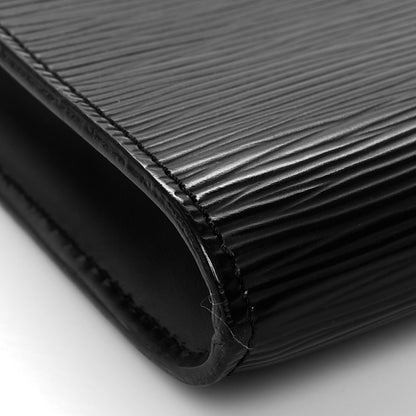 Louis Vuitton Epi Pochette Accessories 24 Black 7 of 8