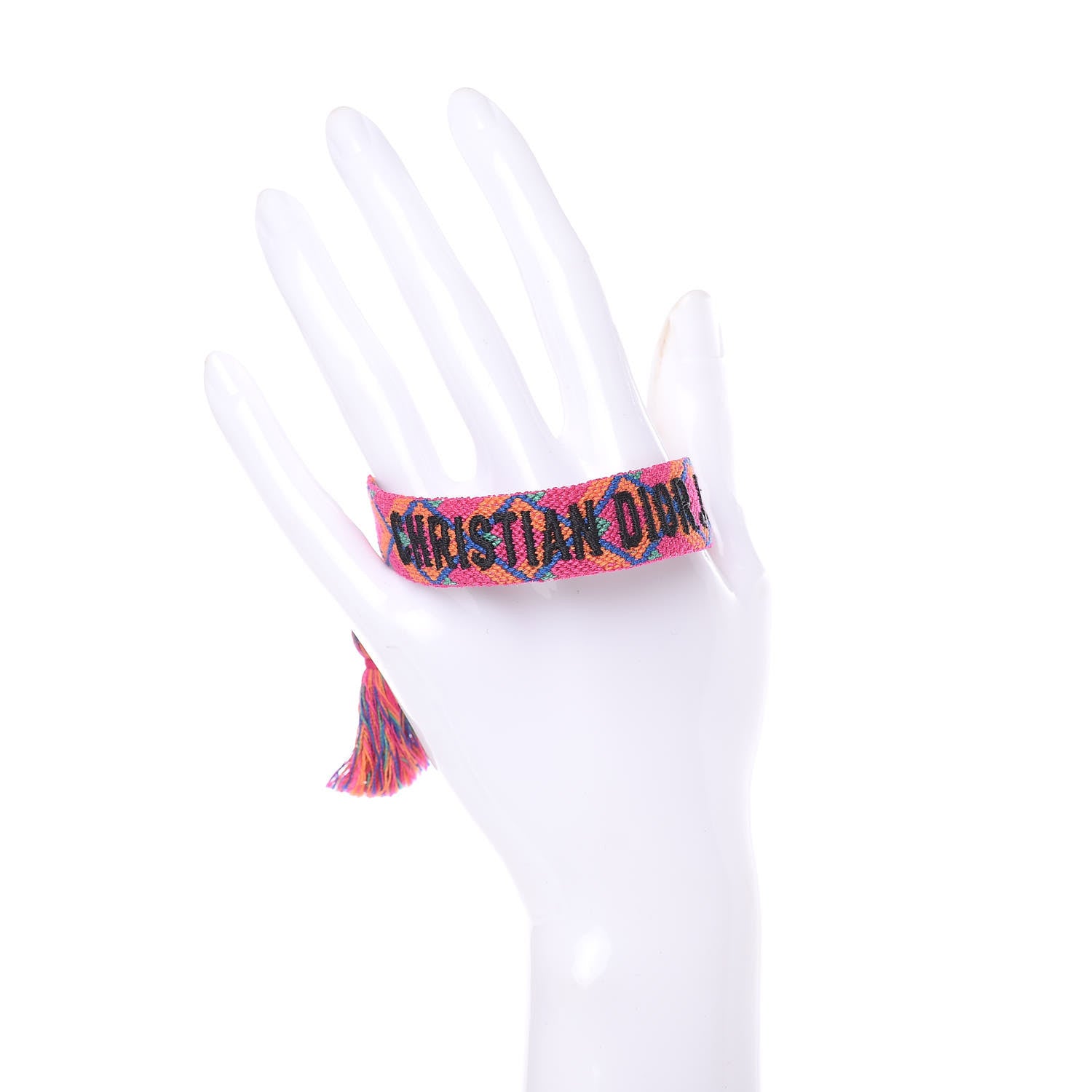 Christian Dior Woven Cotton J'Adior Friendship Bracelet 2 of 3