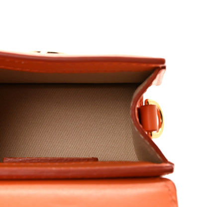 Jacquemus Smooth Calfskin Le Chiquito Orange 5 of 9