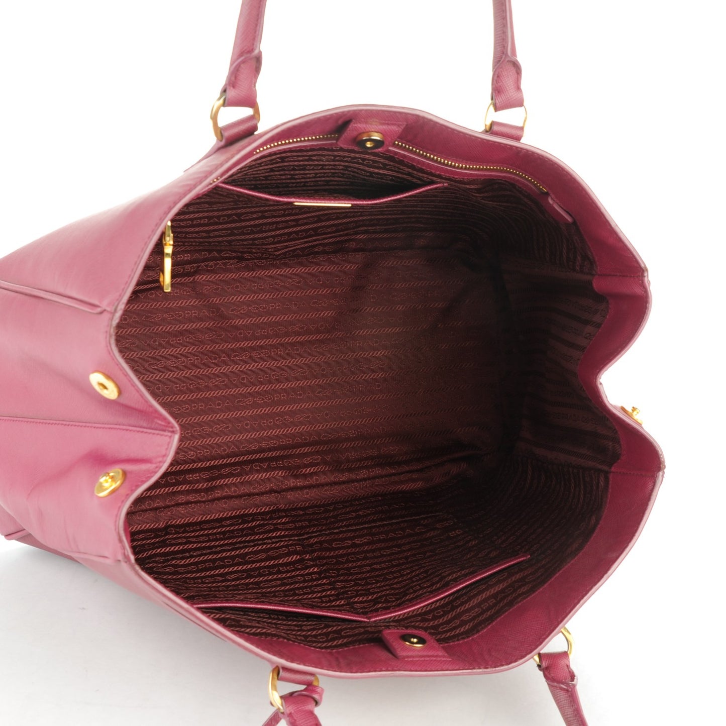 Saffiano Lux Large Tote Ametista