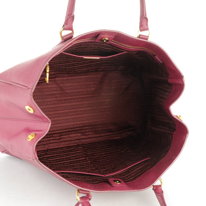 Prada Saffiano Lux Large Tote Ametista 5 of 8