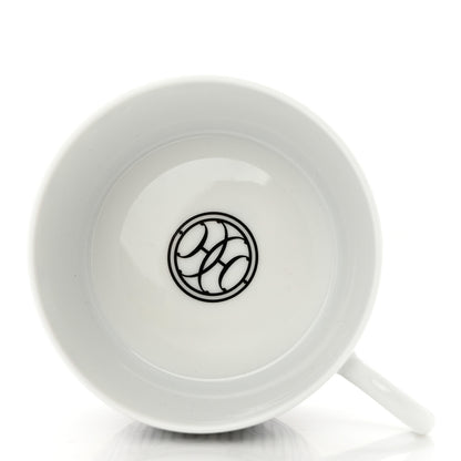 Hermes Porcelain H Deco Breakfast Cup and Saucer 5 of 12