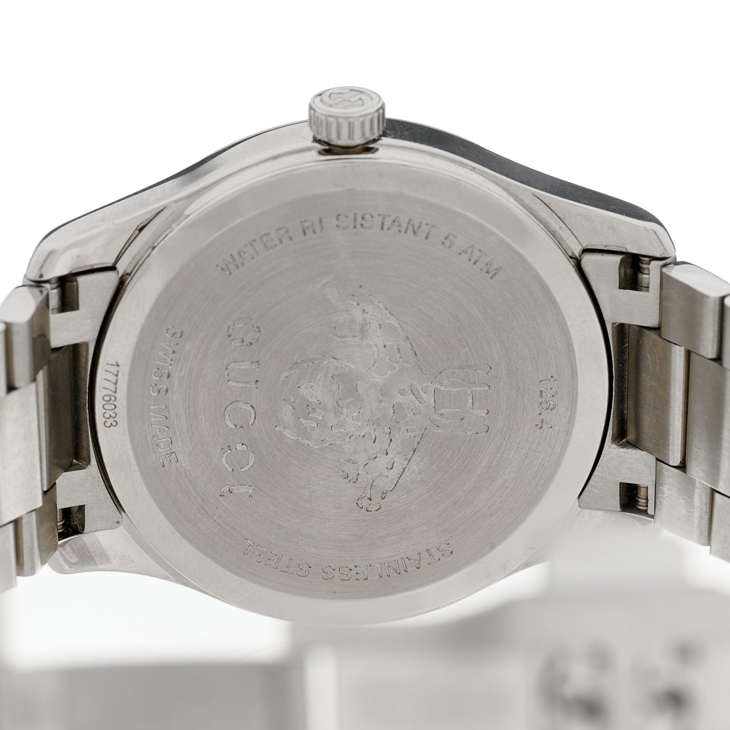 Stainless Steel 38mm G-Timeless Bee Quartz Watch Black