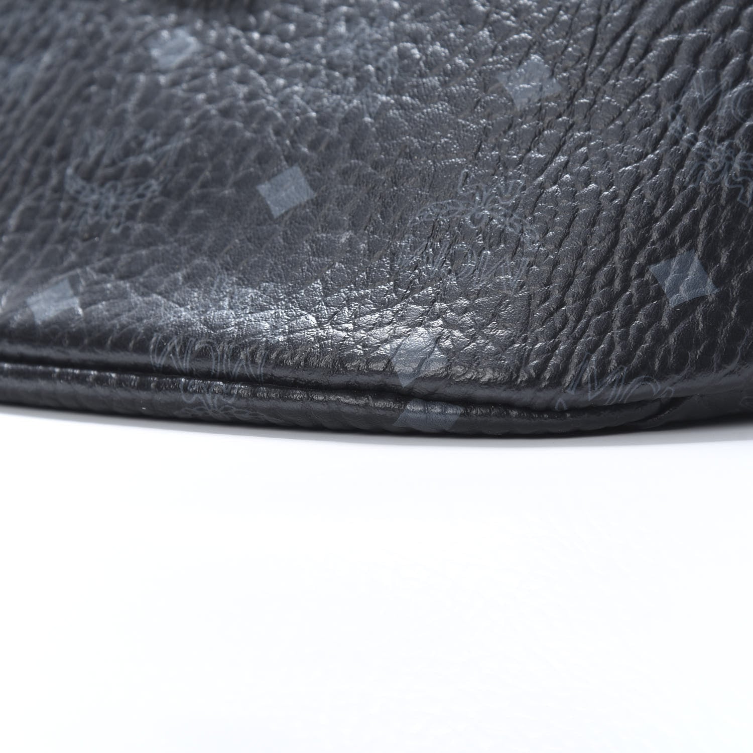 MCM Visetos Stark Belt Bag Black 11 of 12