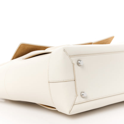 Bottega Veneta Calfskin Maxi Intrecciato Medium Arco White 10 of 12