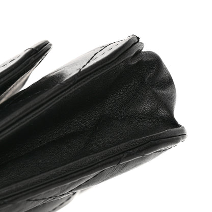 Chanel Aged Calfskin Reissue Wallet On Chain WOC Black 14 of 17