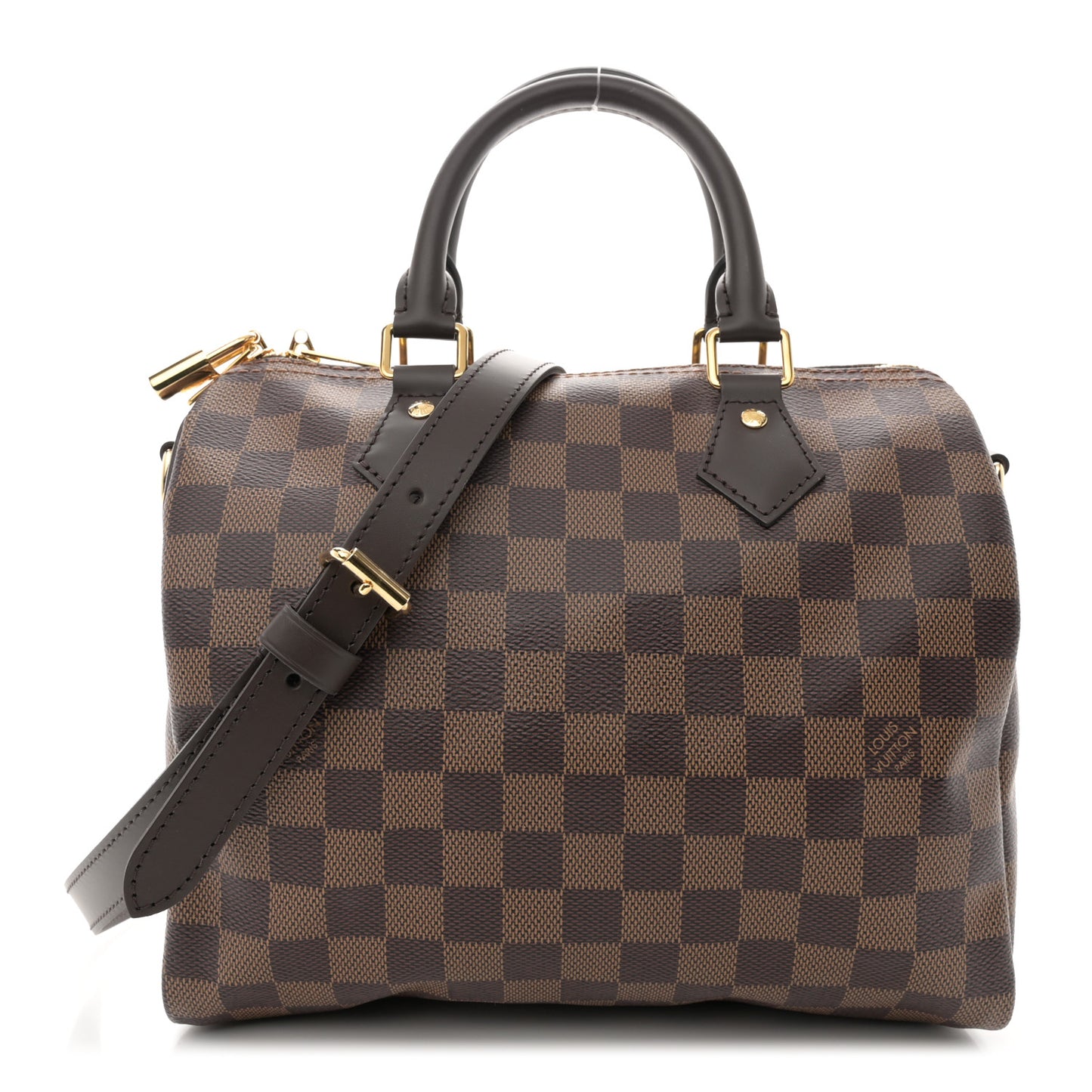 Damier Ebene Speedy Bandouliere 25