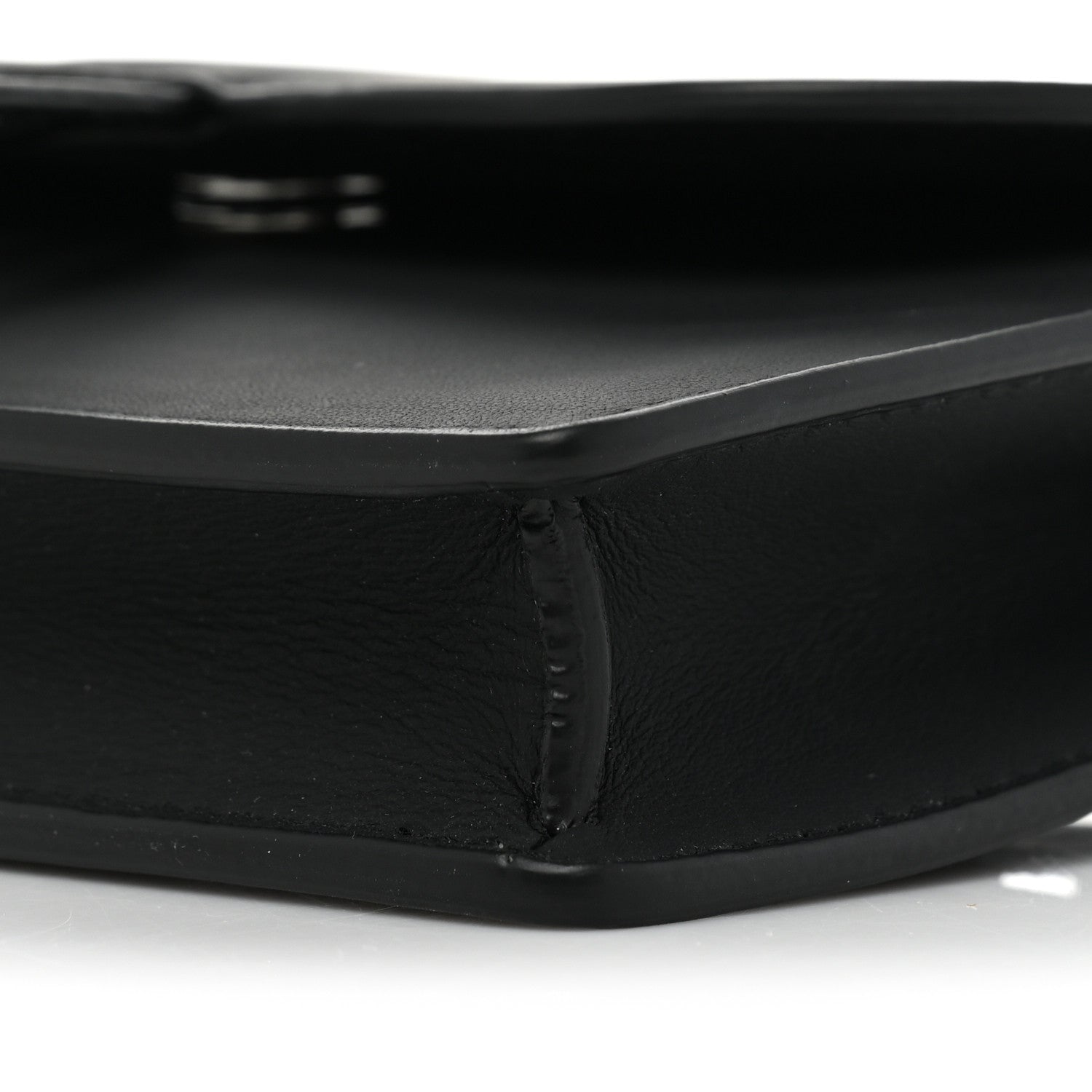 Christian Dior Ultra Matte Calfskin Saddle Belt Bag Black 8 of 13