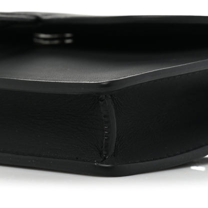 Christian Dior Ultra Matte Calfskin Saddle Belt Bag Black 8 of 13