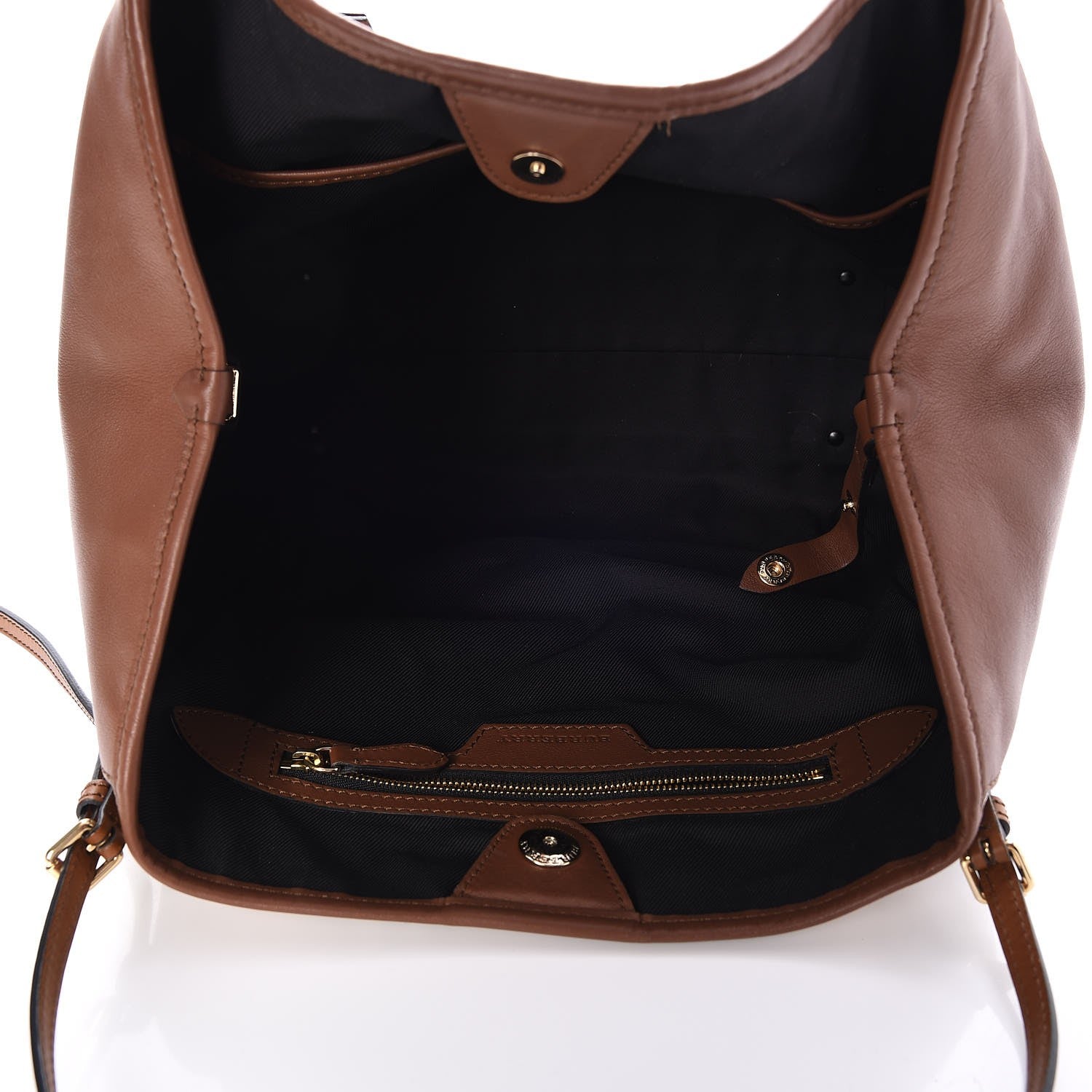 Burberry Horseferry Check Small Canterbury Tote Honey 5 of 8