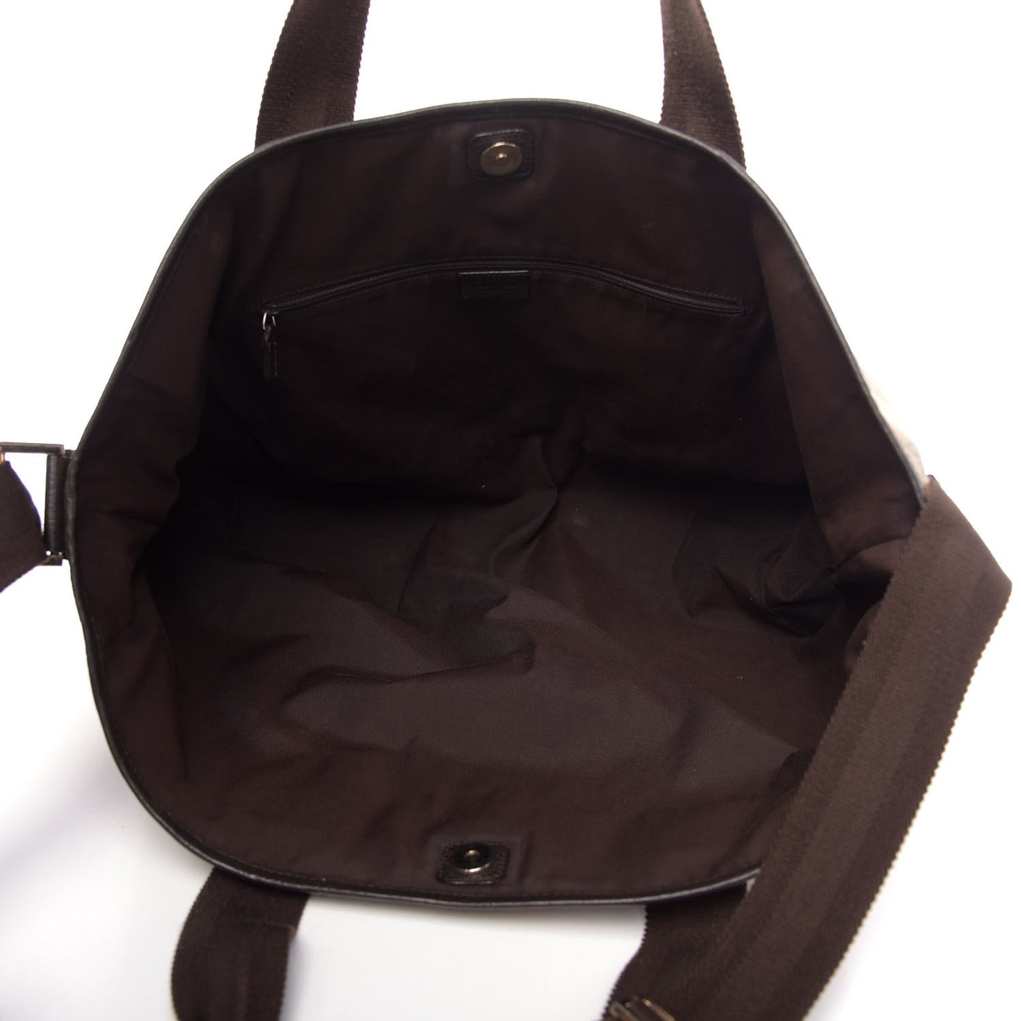 Crystal Monogram Travel Bag Dark Brown