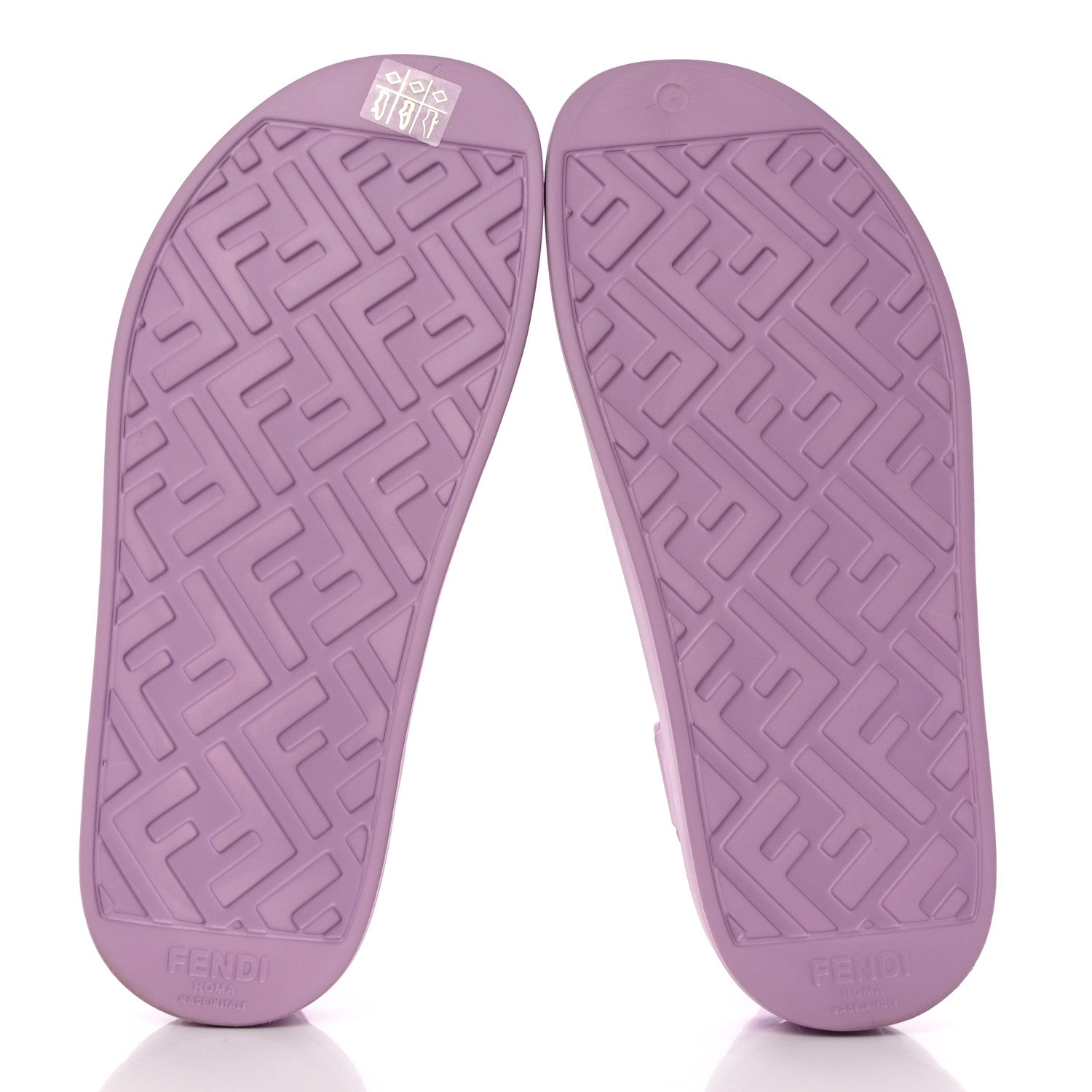 Fendi Rubber FF Sporty Hiker 25mm Sandals 41 Violetta 6 of 9