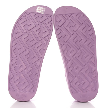 Fendi Rubber FF Sporty Hiker 25mm Sandals 41 Violetta 6 of 9