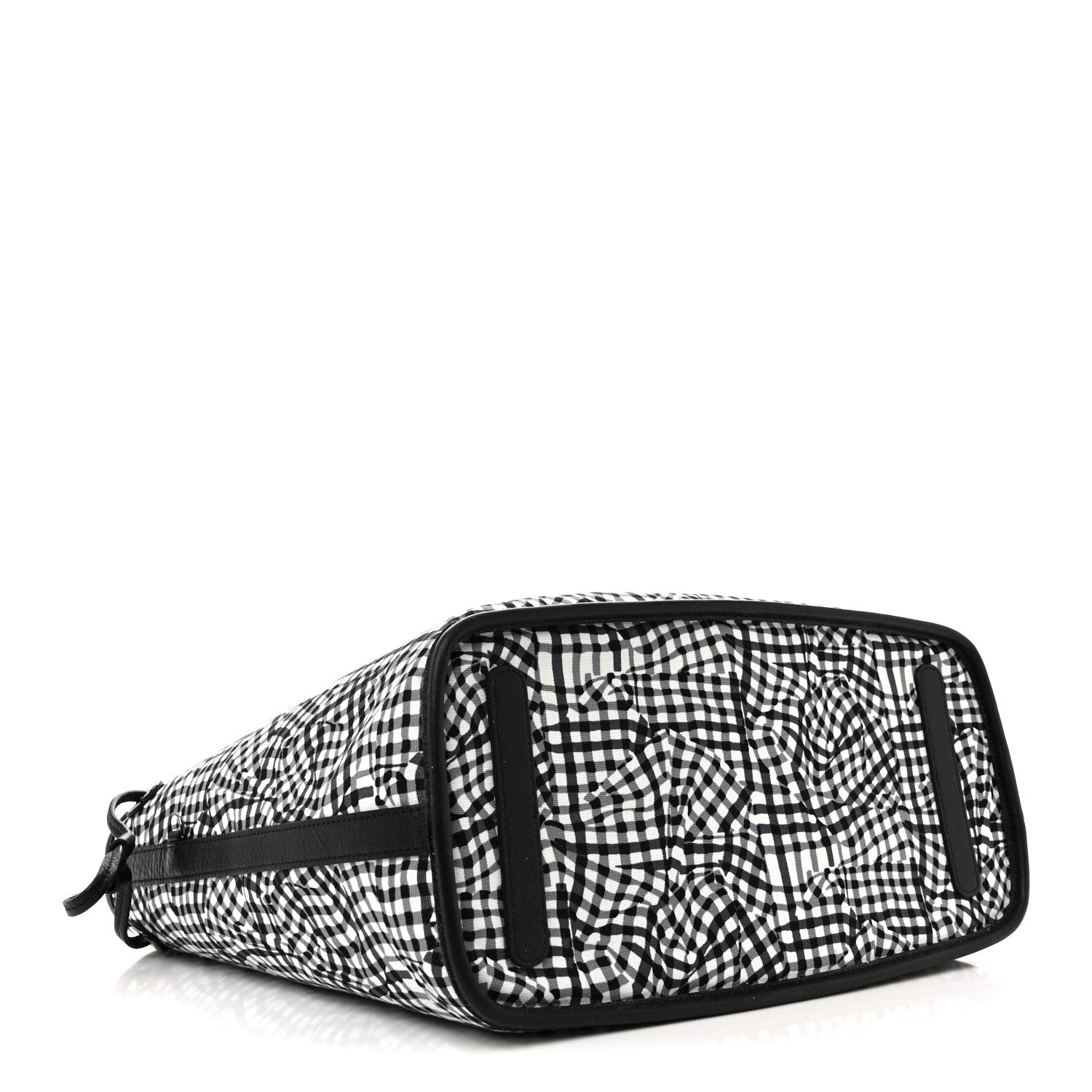 MCM Visetos Medium Liz Reversible Shopper Tote Black 9 of 17