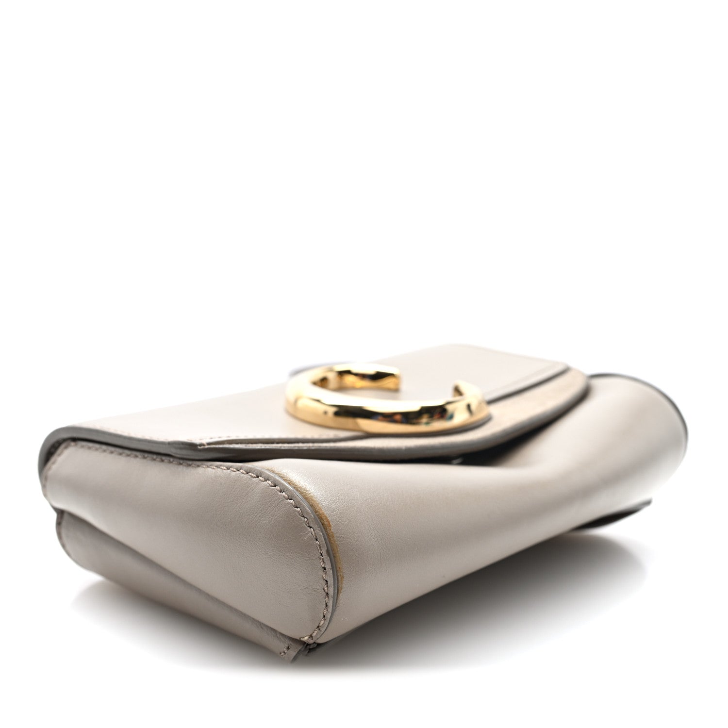 Chloe Calfskin Suede C Belt Bag Motty Grey 4 of 9