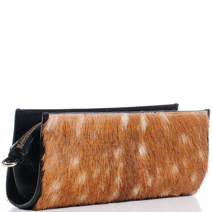 Alexander Wang Deer Hair Pelican Clutch Natural 3 of 6