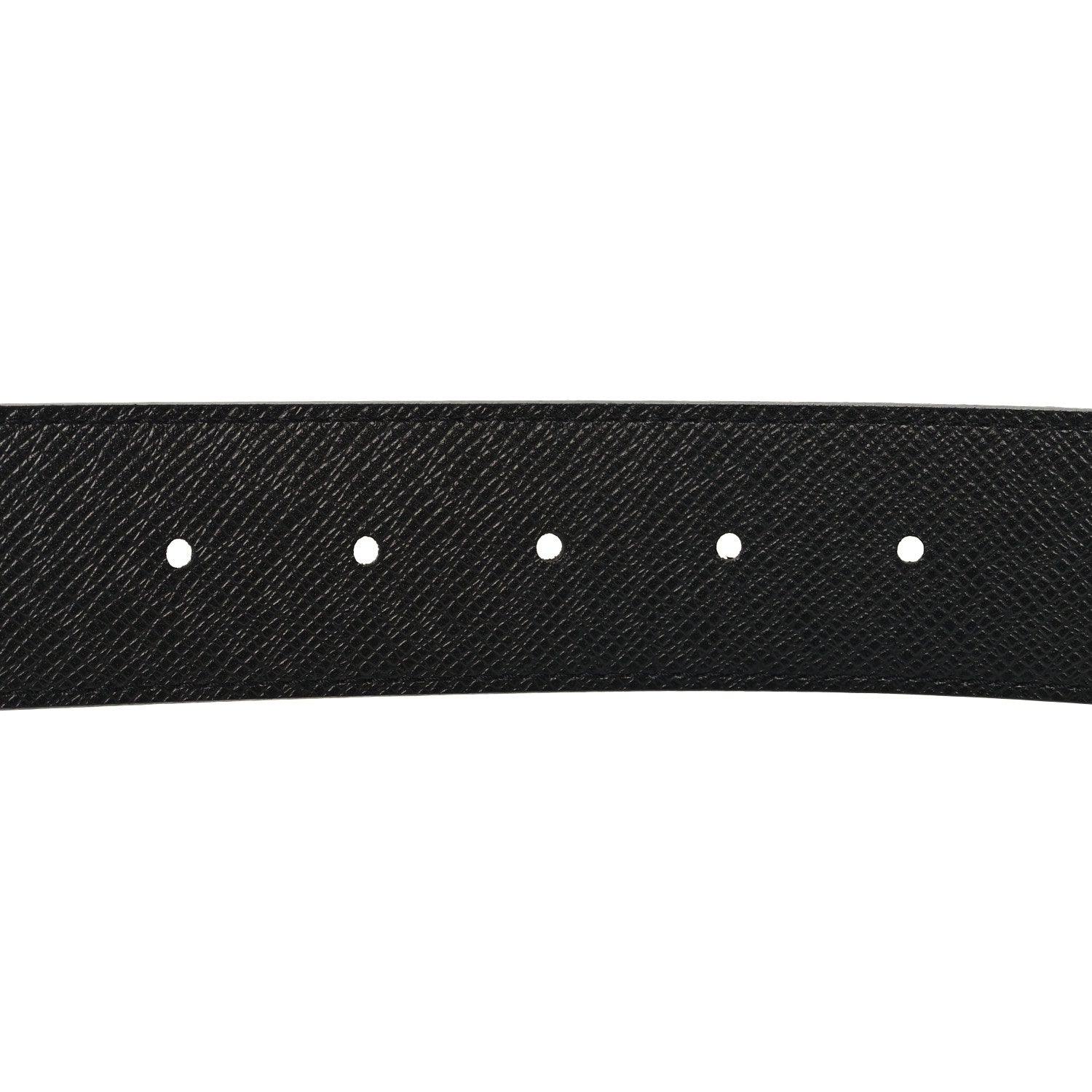 Louis Vuitton Monogram Eclipse Taigarama 40mm LV Initiales Reversible Belt 90 36 Black 4 of 5