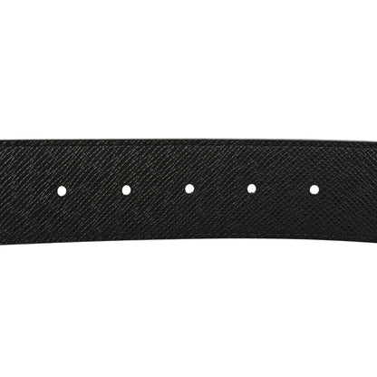 Louis Vuitton Monogram Eclipse Taigarama 40mm LV Initiales Reversible Belt 90 36 Black 4 of 5