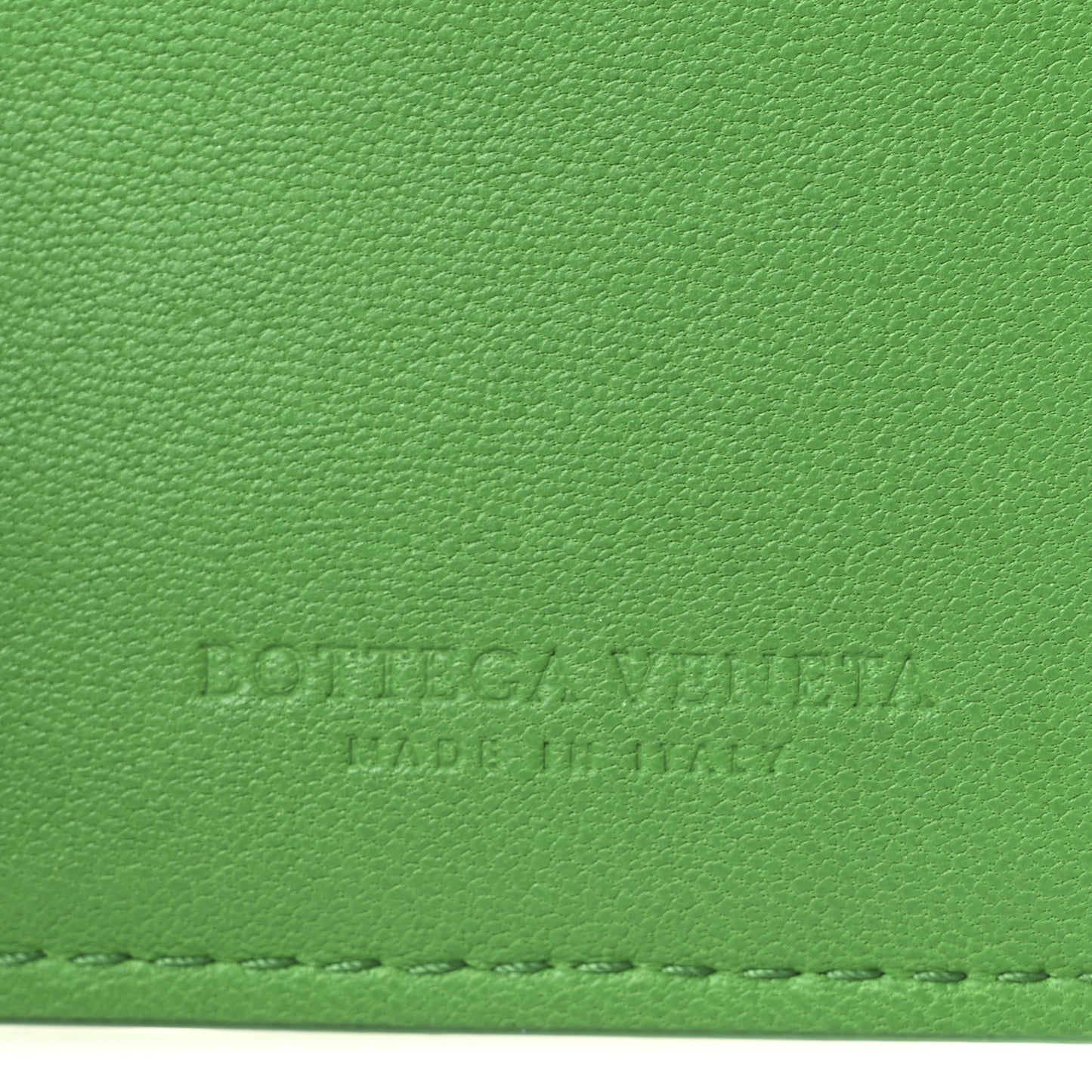 Nappa Maxi Intrecciato Card Holder Parakeet