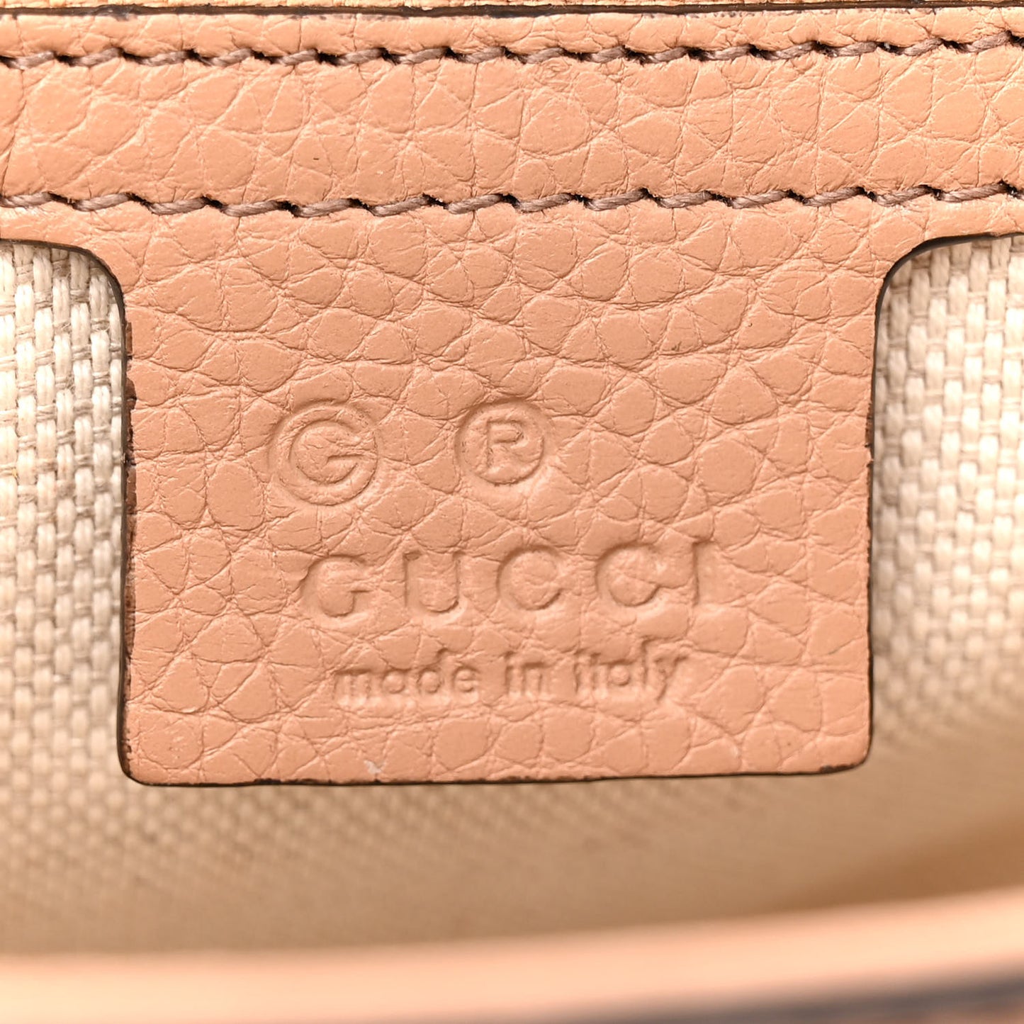 Pebbled Calfskin Medium Soho Flap Crossbody Camelia