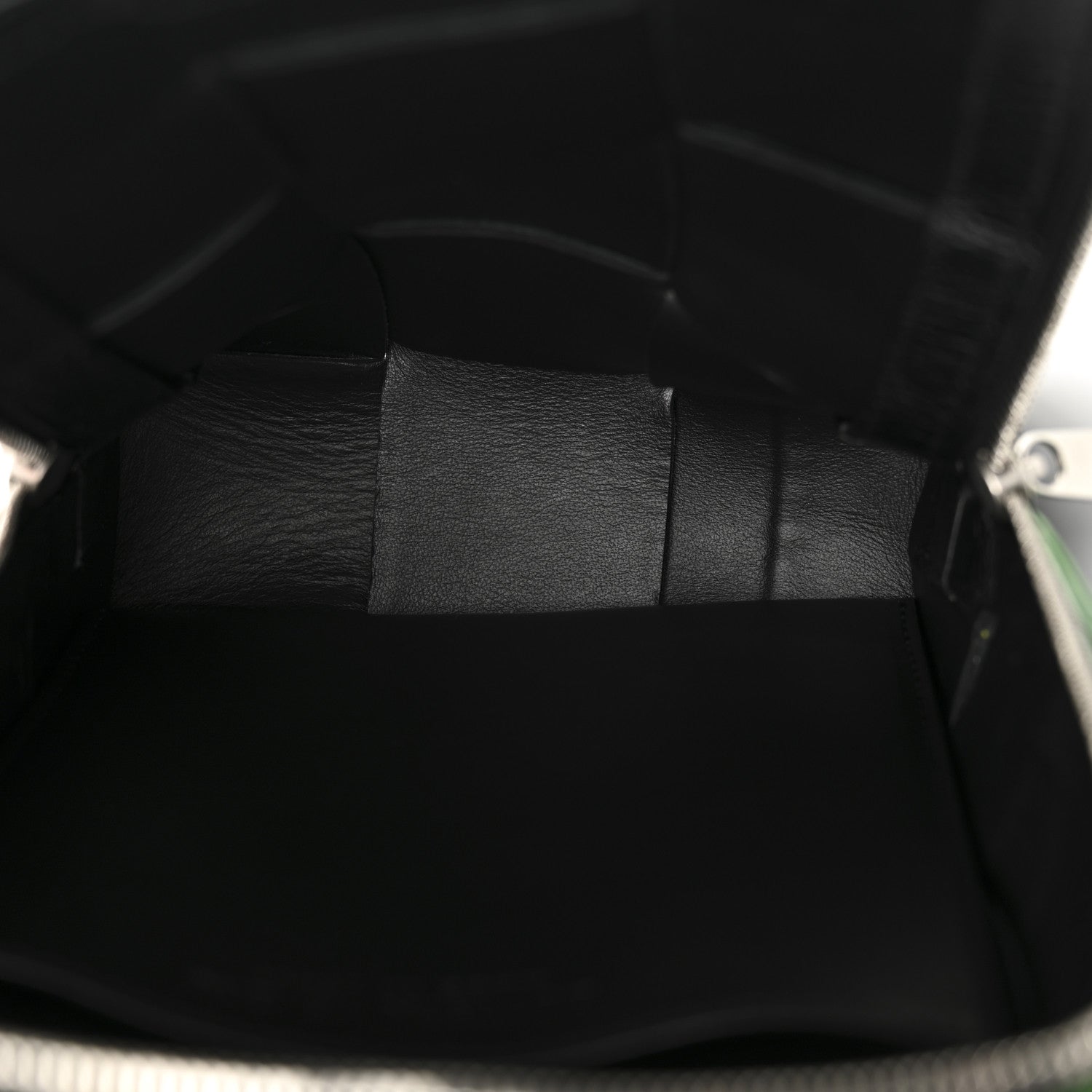 Bottega Veneta Calfskin Intrecciato Mini Cassette Sling Bag Black Parakeet 9 of 19