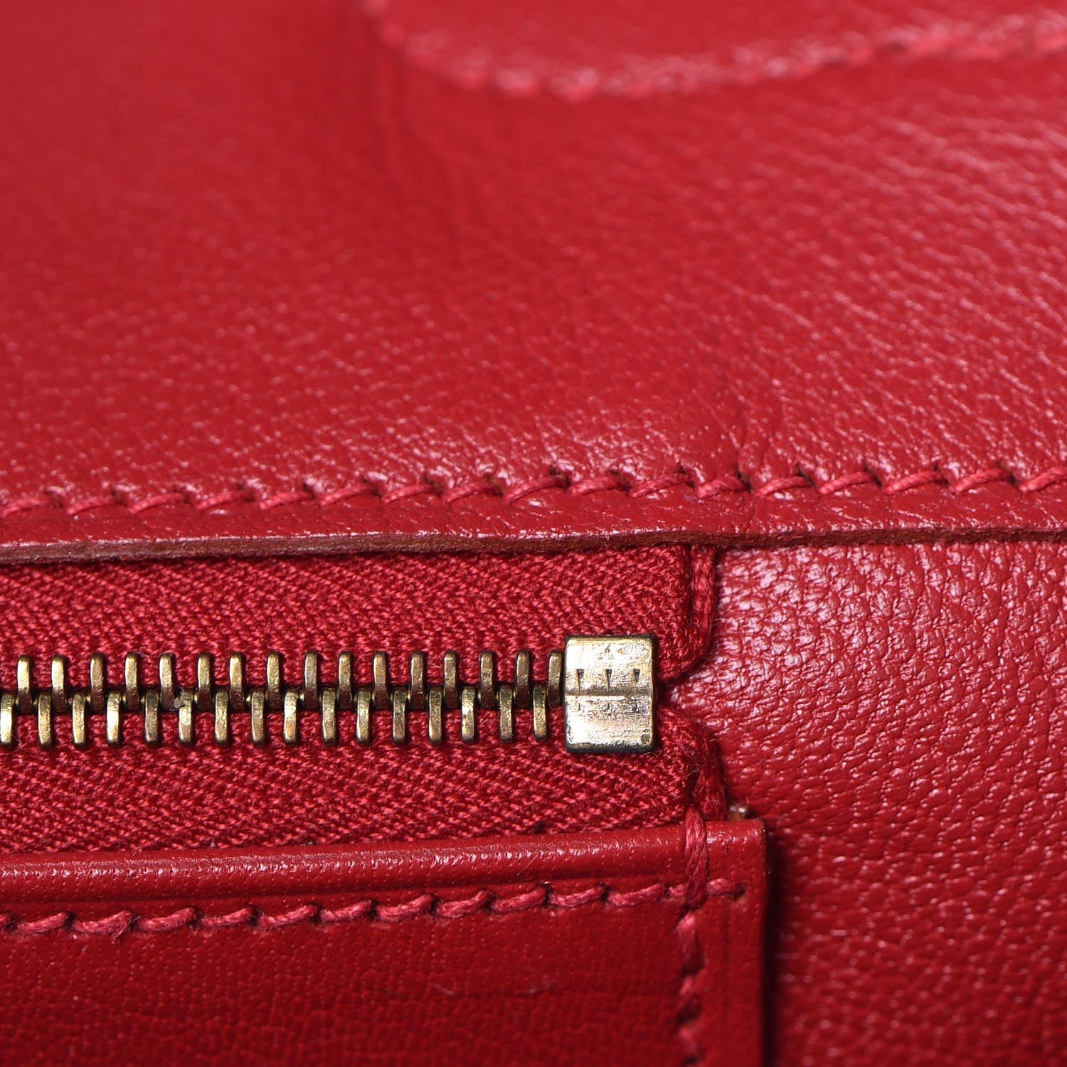 Hermes Courchevel Birkin 35 Rouge Casaque 13 of 35