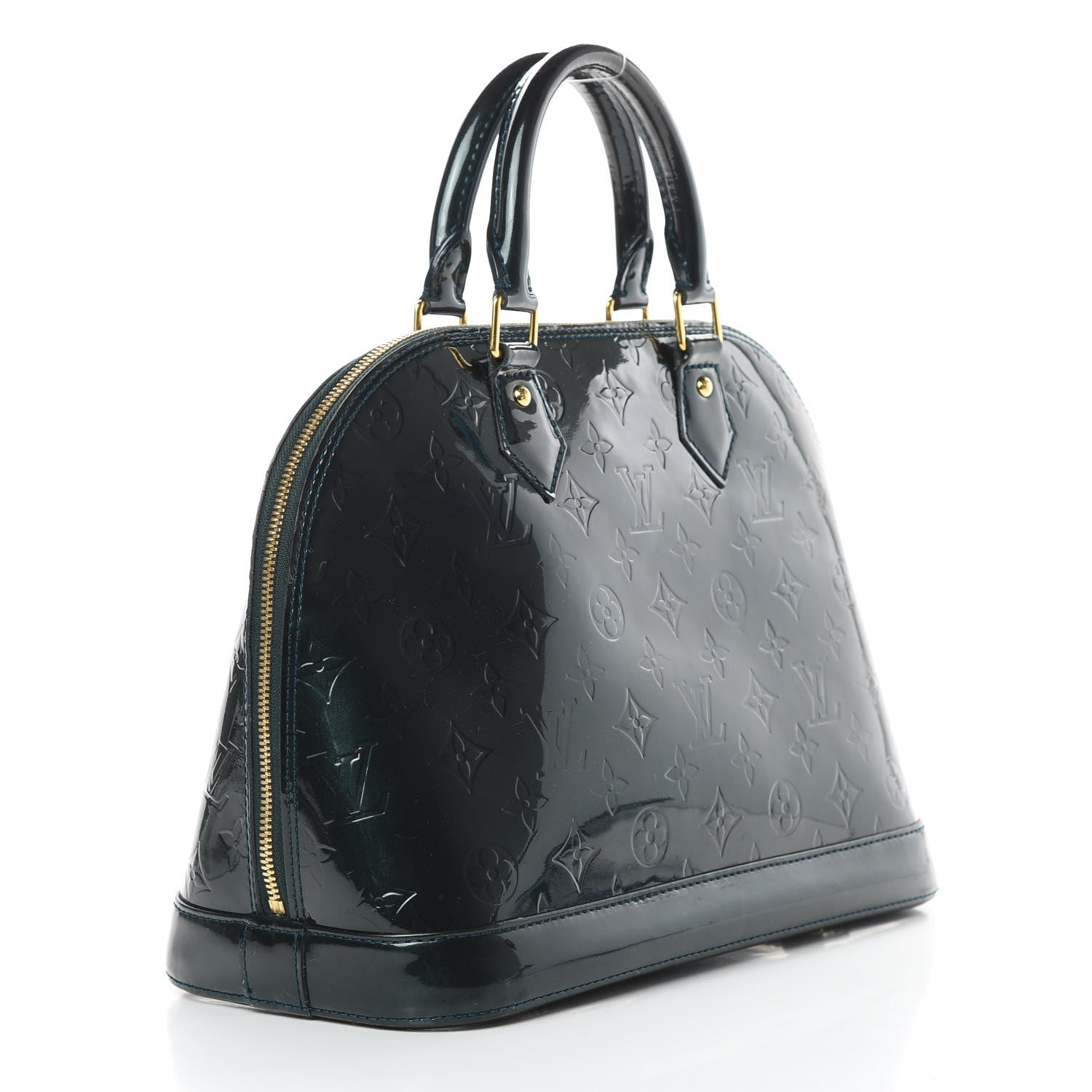 Louis Vuitton Vernis Alma PM Blue Nuit 3 of 16